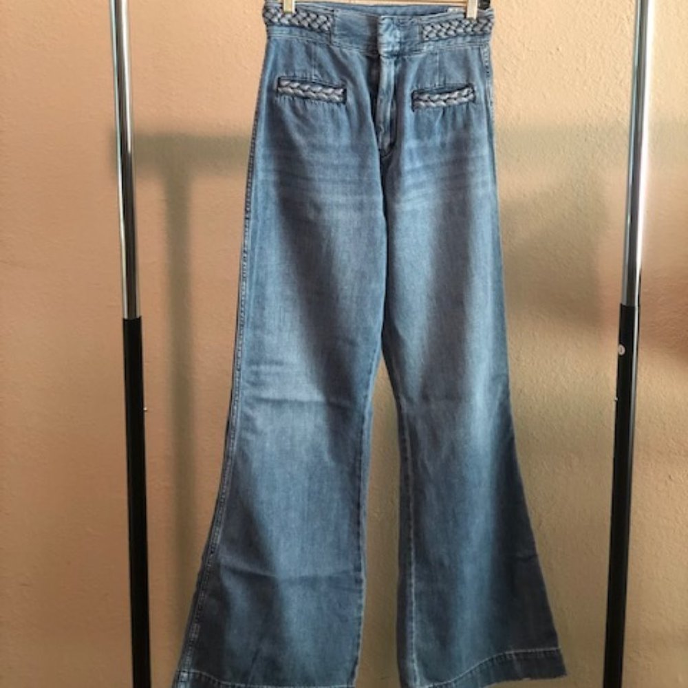 We The Free Super High Rise Bell Bottoms